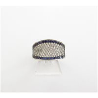 Anillo Damiata Gioielli Mujer in Oro blanco Zircone 984/102/5-D199 - 984/102/5-D199